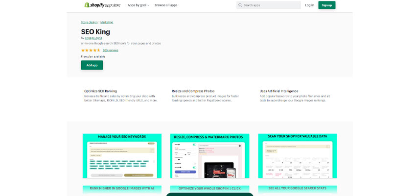 SEO Image King - SEO tool